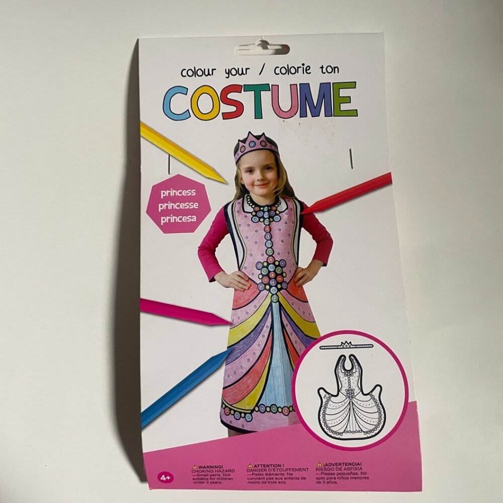 Colour Your Own Princess Costume Set